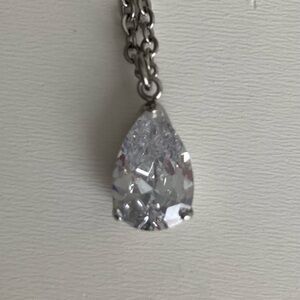 STEELX Silver and Glass Necklace